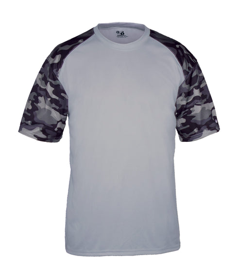 Badger Sport Youth Camo Sport Tee